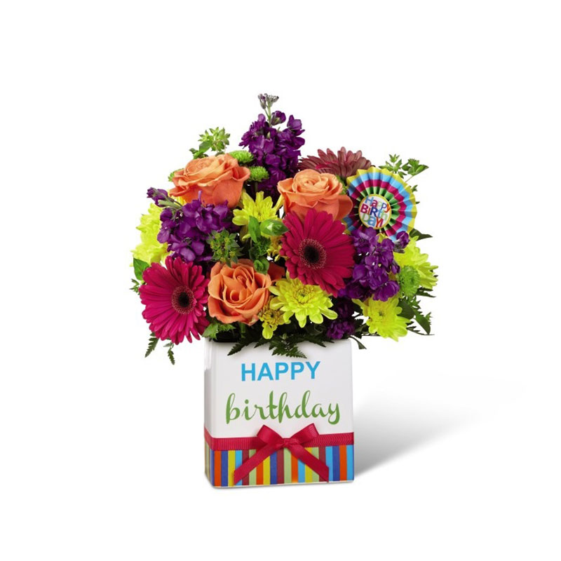 Birthday Brights Bouquet Copy :: Keller & Stein